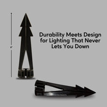 Carregar imagem no visualizador da galeria, 8-Inch Stake In Ground with NPT Thread for 12V Fixtures - 1/2" NPT Thread