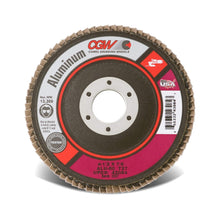 Cargar imagen en el visor de la galería, CGW Abrasives 43084 Abrasive Flap Disc 4-1/2" x 7/8" 60 Grit Aluminum, Qty of 10