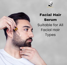 Load image into Gallery viewer, Beard Growth Oil Serum for Men All Natural and Organic Bread Grooming Oil For Men Unscented Facial Hair Serum For Beard Gifts Ideas For Him Self Care Products – 30ml