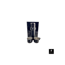 Load image into Gallery viewer, SELZALOT Stainless Steel Vacuum Flask Set, 500ML Gift Set, Black, Thickened Food Grade 304 Stainless Steel, Durable Insulation, Ergonomic Design, with 3 Cups