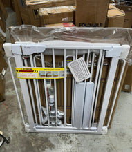 Load image into Gallery viewer, Cumbor 29.7-57" Extra Wide Baby Gate for Stairs, Mom's Choice Awards Winner-Dog Gate for Doorways, Pressure Mounted Walk Through Safety Child Gate