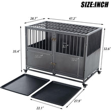 Carregar imagem no visualizador da galeria, 48inch heavy duty dog crate