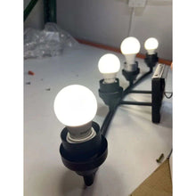 Load image into Gallery viewer, Style Selections 26.75-in 4-Light Black Transitional Vanity Light