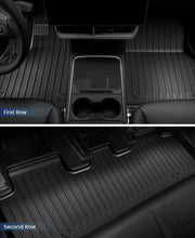 Load image into Gallery viewer, Proud Bird 4.1 1 i (8) Tesla Model Y Floor Mats 2023-2021 (5-Seater), Pure TPE, All Weather Floor Mats Tesla Accessories Model Y Trunk Mat & Floor Mat