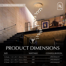 Carregar imagem no visualizador da galeria, Everly Chandelier