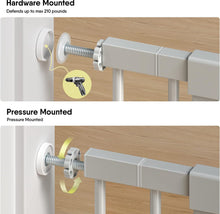 Carregar imagem no visualizador da galeria, BabyBond Dog Gate for The House 27-43", BabyBond Baby Gate for Stairs, Extra Wide Baby Gates for Doorway, Auto Close Safety Pet Gate, with Extenders a