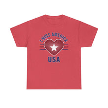 Load image into Gallery viewer, "I Miss America" Heart Unisex Heavy Cotton Tee
