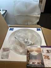 Cargar imagen en el visor de la galería, Chandeliers for Dining Room Lighting Fixtures Hanging,2-Light Romantic Modern Chandelier, Acrylic Flower Shape Chandeliers for Bedroom,Hallway, Living Room, Foyer, Office, Bar,Island Lights