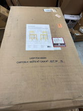 Load image into Gallery viewer, LINON HOME DECOR - DEVIN COUNTER STOOL UNFINISHED (SET OF 2) - CS279UNF02KD
