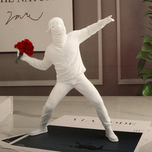 Carregar imagem no visualizador da galeria, Banksy Flower Rioter