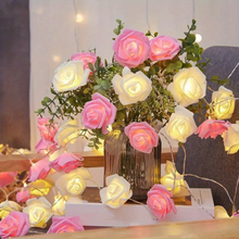 Carregar imagem no visualizador da galeria, Rose Flower Lights String