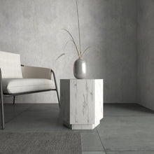 Carregar imagem no visualizador da galeria, Italian Carrara Side Table