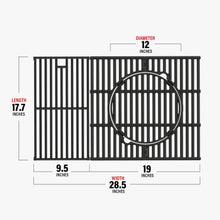 Cargar imagen en el visor de la galería, Cast iron grates for Monument Grills 4 burner