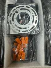 Load image into Gallery viewer, Aluminum 12- Watt Equivalent Integrated LED Black Cylinder Wall Sconce Indoor/Outdoor Wall Pack Light, 2700K (4-Pack