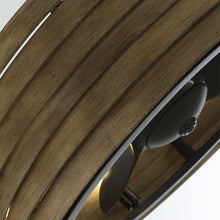 Carregar imagem no visualizador da galeria, 24" Farmhouse DC Motor Downrod Mount Reversible Fandelier Ceiling Fan with Lighting and Remote Control