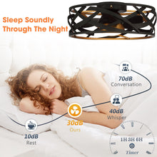 Carregar imagem no visualizador da galeria, 21" Ahmedabad Industrial DC Motor Flush Mount Reversible Ceiling Fan with LED Lighting and Remote Control