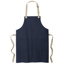 Carregar imagem no visualizador da galeria, A815 Canvas Full Length Two Pocket Apron
