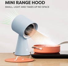 Load image into Gallery viewer, CIARRA Portable Range Hood, Desktop Range Hood with 2 Speed Exhaust Fan, Detachable Aluminum Filter, Large Oil Collection Cup, Portable Kitchen Exhaus