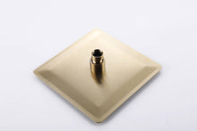 Cargar imagen en el visor de la galería, Luxury Brushed Gold 3-Function Exposed Shower Set with Handheld Shower and Tub Spout