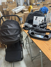 Load image into Gallery viewer, Baby Stroller, Lightweight Stroller w/Snack Tray, Footmuff, Raincover, Cup Holder & Travelbag, Toddler Stroller Folding with One Hand, Travel Stroller