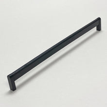 Load image into Gallery viewer, Black Wood and Metal "Crossing" Cabinet Knob and Drawer Handles