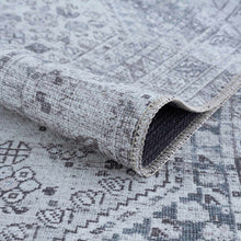 Load image into Gallery viewer, Barny Gray Denim Washable Rug