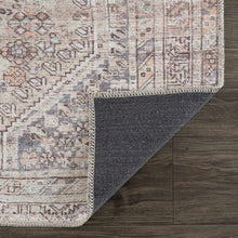 Load image into Gallery viewer, Barny Tan Flat Pile Washable Area Rug