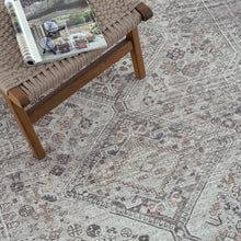 Load image into Gallery viewer, Barny Beige Flat Pile Washable Rug
