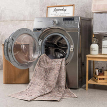 Load image into Gallery viewer, Barny Brown Flat Pile Washable Rug