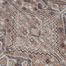 Load image into Gallery viewer, Barny Brown Flat Pile Washable Rug