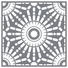 Cargar imagen en el visor de la galería, Floor Tile Moroccan - Mesh Stencil 12x12