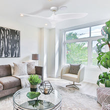 Carregar imagem no visualizador da galeria, 52" Punjab Industrial DC Motor Downrod Mount Reversible Ceiling Fan with Remote Control