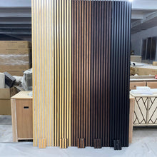 Carregar imagem no visualizador da galeria, Acoustic Slat Wood Panels Full Sample Box (5 colors)