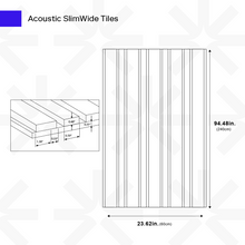 Carregar imagem no visualizador da galeria, Acoustic Slimwide Square Panel