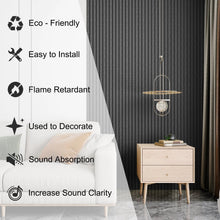 Carregar imagem no visualizador da galeria, Acoustical 100% Polyester Wall Panel, 48x24x0.7 Sound Proof Wall Panels