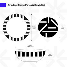 Load image into Gallery viewer, Amadeus Dining Plates Set