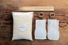 Carregar imagem no visualizador da galeria, 2 Bunny Candle Kit - with Flopsy and Mopsy