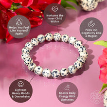 Load image into Gallery viewer, Emotional Detox - Dalmatian Jasper Bracelet
