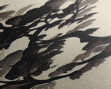 Load image into Gallery viewer, Black and White Japanese Maple Tree, Framed Canvas Print, Ready To Hang Framed Wall Art, Living Room Wall Hanging