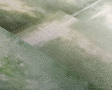 Carregar imagem no visualizador da galeria, Framed Canvas Wall Art Set of 3 Green Abstract Landscape Print Modern Art Minimalist Decor, Boho Wall Art, Country Decor, Mint Green Art