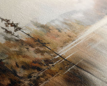 Load image into Gallery viewer, Beautiful 3 Piece Wall Art Canvas Print Set, Landscape Painting, Living Room Decor, Office Art, Wall Decor, Landscape Moody Landscape