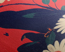 Load image into Gallery viewer, Crow Portrait, surrealist bird art, Framed Canvas Print, Ready To Hang Framed Wall Art, Living Room Decor