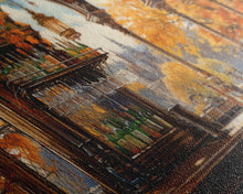 Load image into Gallery viewer, Bar Wall Art, Fall Wall Art, Unique Wall Decor, Canvas Print, Wall Hanging, Panoramic Art, Kitchen Wall Decor, Gift For Men, Wall Art Prints