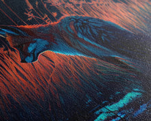 Carregar imagem no visualizador da galeria, Cute animal prints, fox hunting in the tall grass, framed canvas print