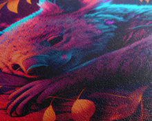 Carregar imagem no visualizador da galeria, Cute Retro Wave Koala Bear, framed canvas print, Animals of Australia