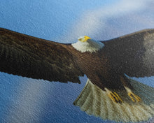 Load image into Gallery viewer, Eagle in a Mountain Clouds Canvas Wall Art Design, Framed Canvas Print Decor for Home & Office Decoration, CANVAS READY to Hang