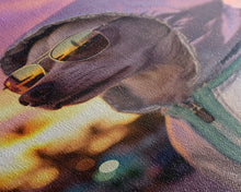 Cargar imagen en el visor de la galería, Chihuahua Wall Print, Dog Wall Art, Dog Sunglasses, Dog In Pink Hoodie, Funny Art, Framed Wall Art, Framed Canvas, Wall Print, Wall Canvas