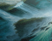 Carregar imagem no visualizador da galeria, Fantasy Waterfall Oil Painting Canvas Print, Framed Canvas Art, Living Room Wall Decoration