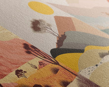 Carregar imagem no visualizador da galeria, Abstract Cactus Desert Print Set of 3 Prints, Boho Decor, Desert Sun Moon Wall Art, Terracotta Blush Black Art, Framed Canvas