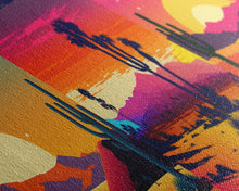 Load image into Gallery viewer, Desert Canvas Prints, Nature Prints Wall Art Set, Framed Canvas Prints Wall Decor, 3 Piece Wall Art Set, Southwestern Decor, Trendy Art